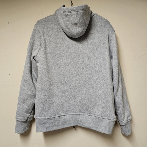 Canada Weather Gear Gray Fleece Lined Hooded Lightweight Jacket - Picture 12 of 13